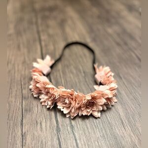 Blush Pink Floral Headband